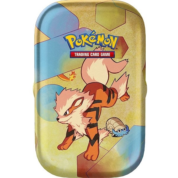 Mini Tin Arcanine - Scarlet & violet 151 - Pokemon kort